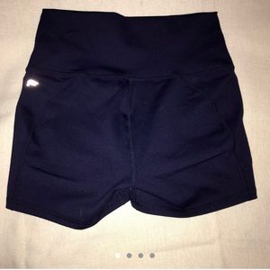high waisted shorts/ spandex